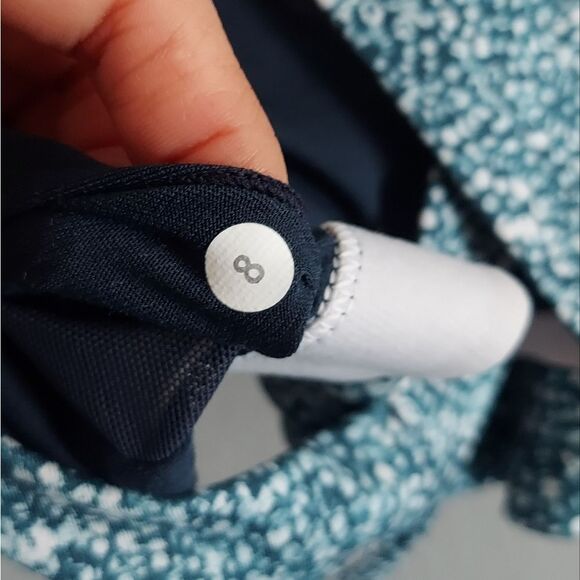 Lululemon In A Flash Bra II Pebble Parfait Alberta Lake Sports Bra 8 - Picture 5 of 7